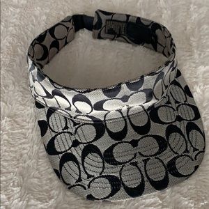 Coach M/L Logo Visor Hat